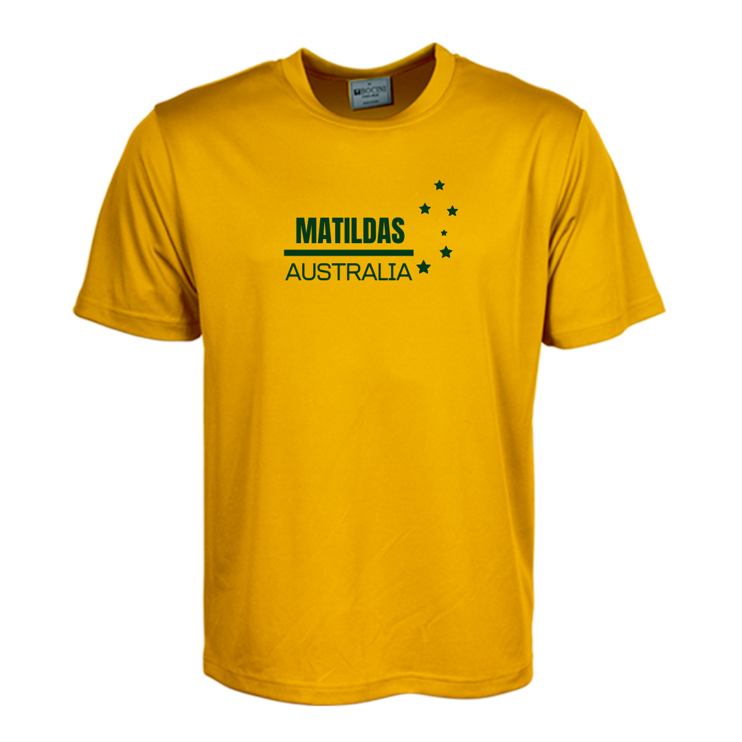 AUSTRALIA MATILDAS MICROMESH STARS SHIRT
