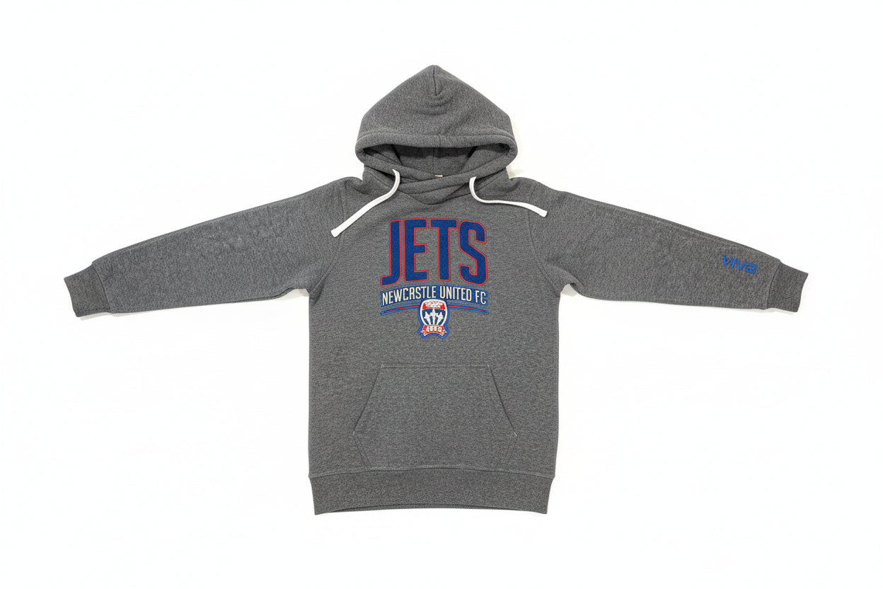 PRE LOVED NEWCASTLE JETS VIVA HOODIE