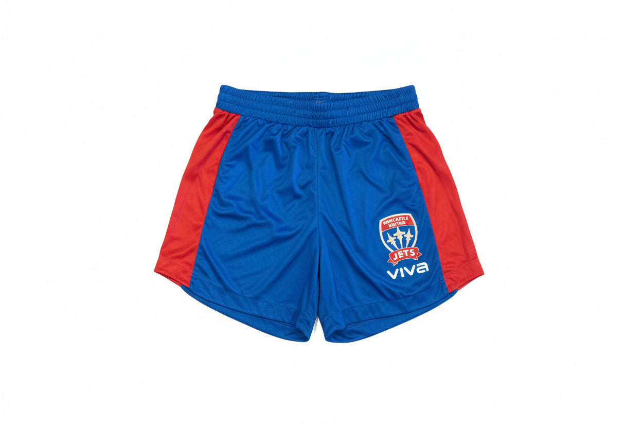 PRE LOVED NEWCASTLE JETS VIVA TRAINING SHORTS WOMENS A-LEAGUE