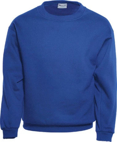CREW NECK JUMPER ROYAL BLUE