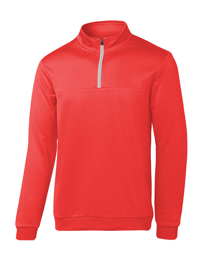 RED PREMIER 1/4 ZIP JACKET