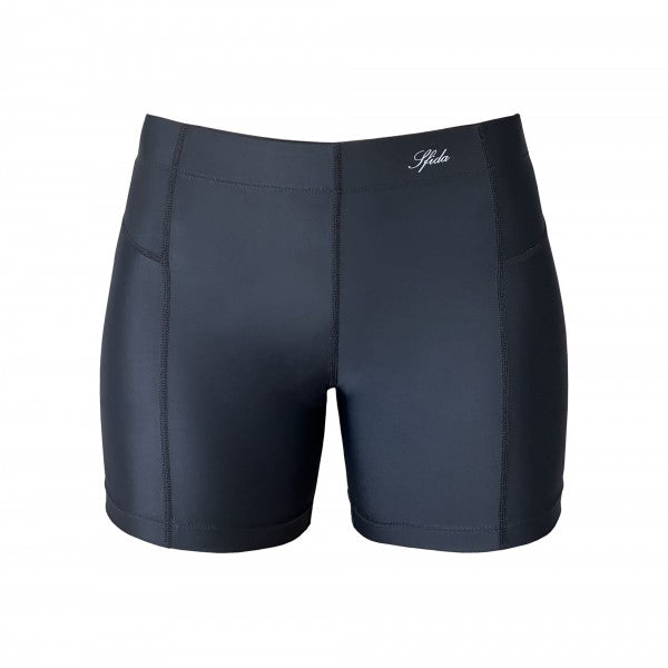 BLACK SFIDA COMPRESSION SHORTS LADIES