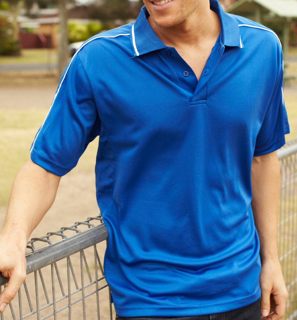 BREEZEWAY STRIPED POLO