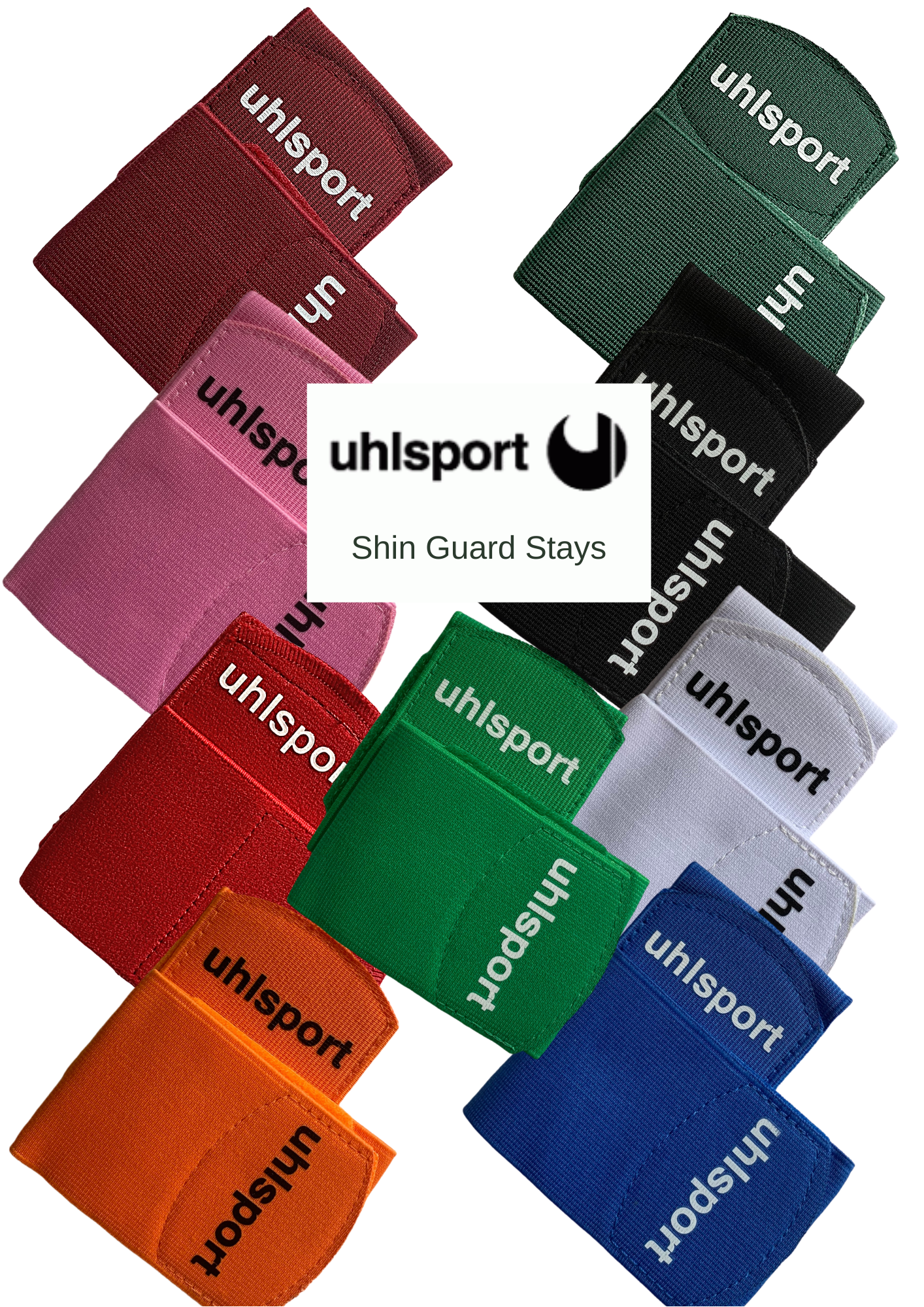 GREEN UHLSPORT SHIN GUARD STAYS