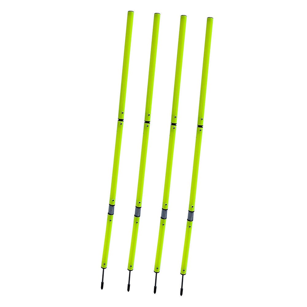 2 PIECE SPRING TRAINING POLE SET (SET OF 4 WITH CARRY BAG) - Everything Football