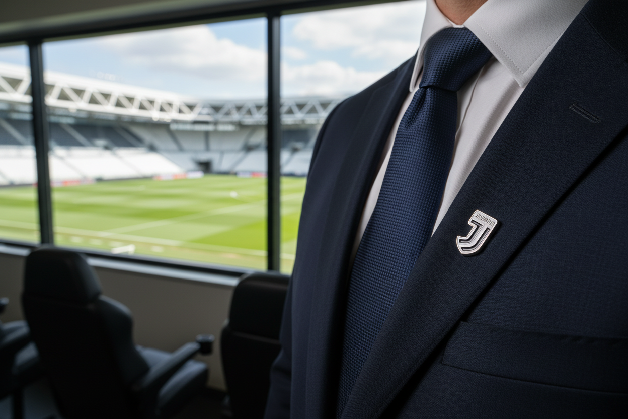 JUVENTUS CREST PIN BADGE