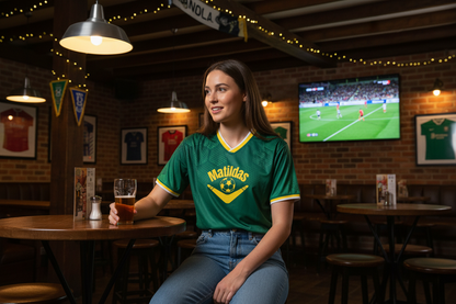 AUSTRALIA MATILDAS BOOMERANG SUPPORTER JERSEY