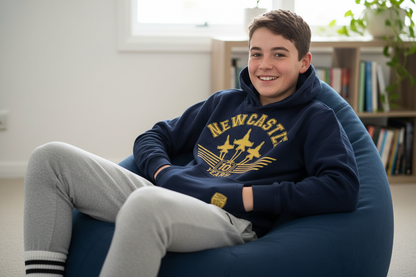 PRE LOVED NEWCASTLE JETS 10 YEAR HOODIE