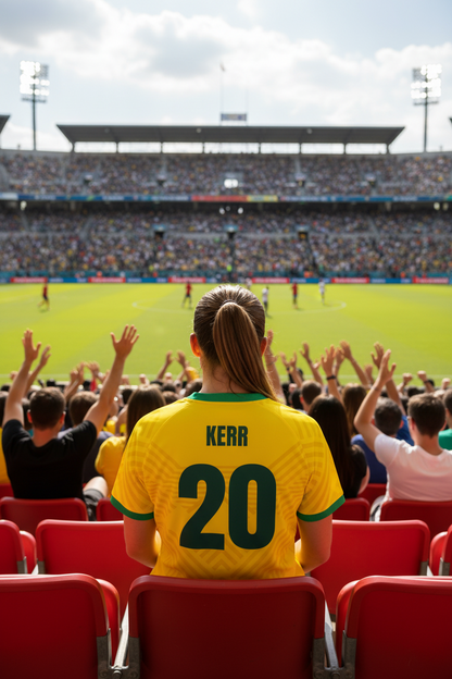 AUSTRALIA MATILDAS BOOMERANG SUPPORTER JERSEY