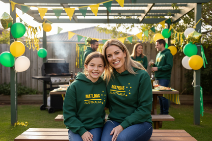 AUSTRALIA MATILDAS STARS PRINTED HOODIE