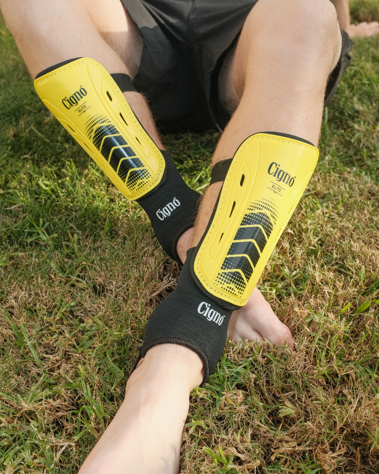 SHIN GUARDS PREMIER WITH ANKLE PROTECTION