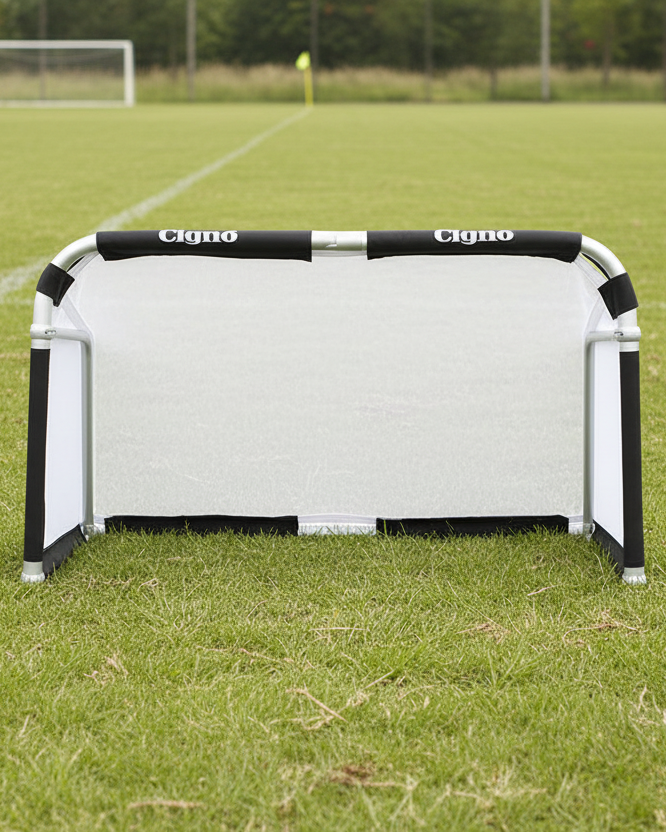 CIGNO ALUMINIUM GOAL 2M X 1M - BLACK
