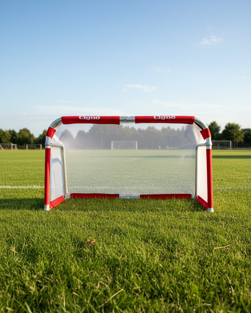 CIGNO ALUMINIUM GOAL 2M X 1M - RED