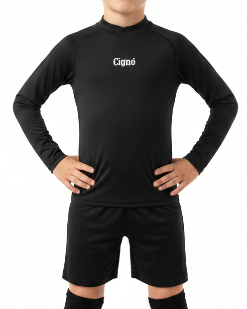 BLACK BASELAYER TOP LONG SLEEVE
