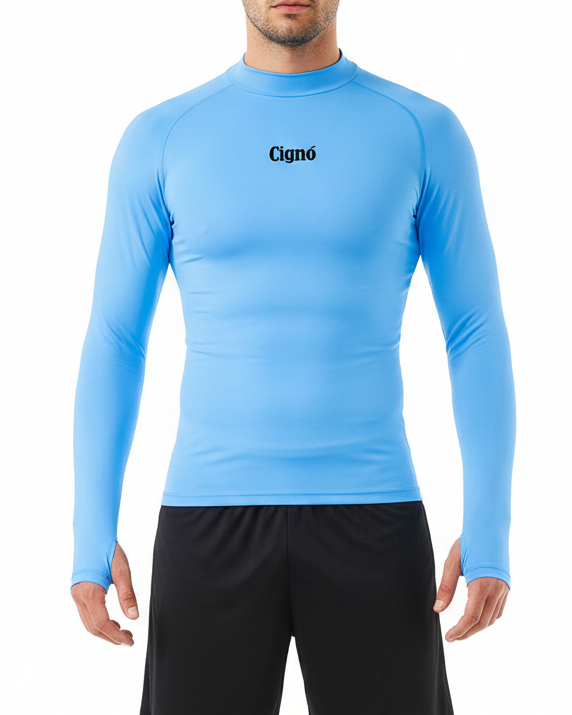 SKY BLUE BASELAYER LONG SLEEVE TOP