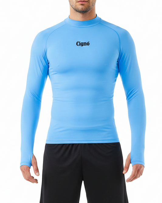 SKY BLUE BASELAYER LONG SLEEVE TOP