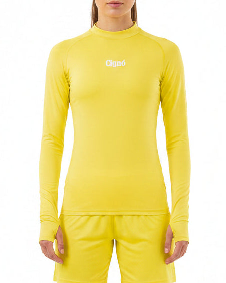 YELLOW BASELAYER LONG SLEEVE TOP