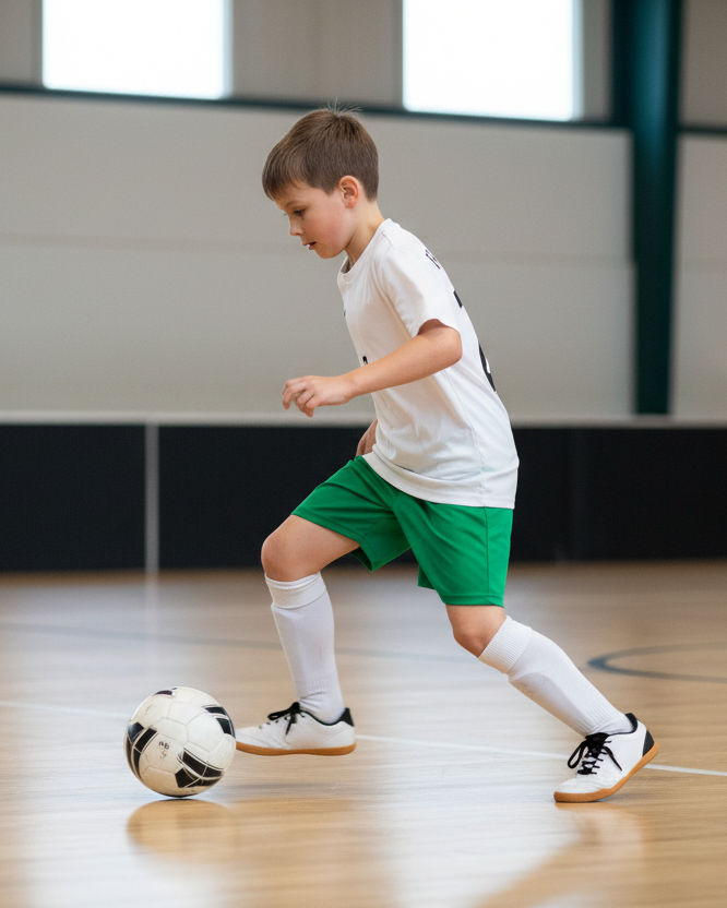 GREEN CLUB FOOTBALL SHORTS