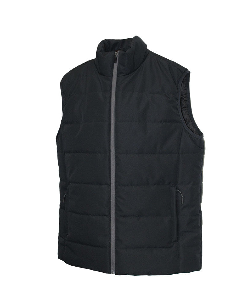BLACK PUFFER VEST