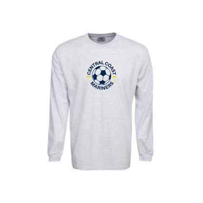 CENTRAL COAST MARINERS LONG SLEEVE T-SHIRT KIDS SNOW MARLE