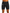 BLACK BASELAYER HALF TIGHTS