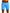 SKY BLUE BASELAYER HALF TIGHTS