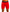 RED BASELAYER HALF TIGHTS