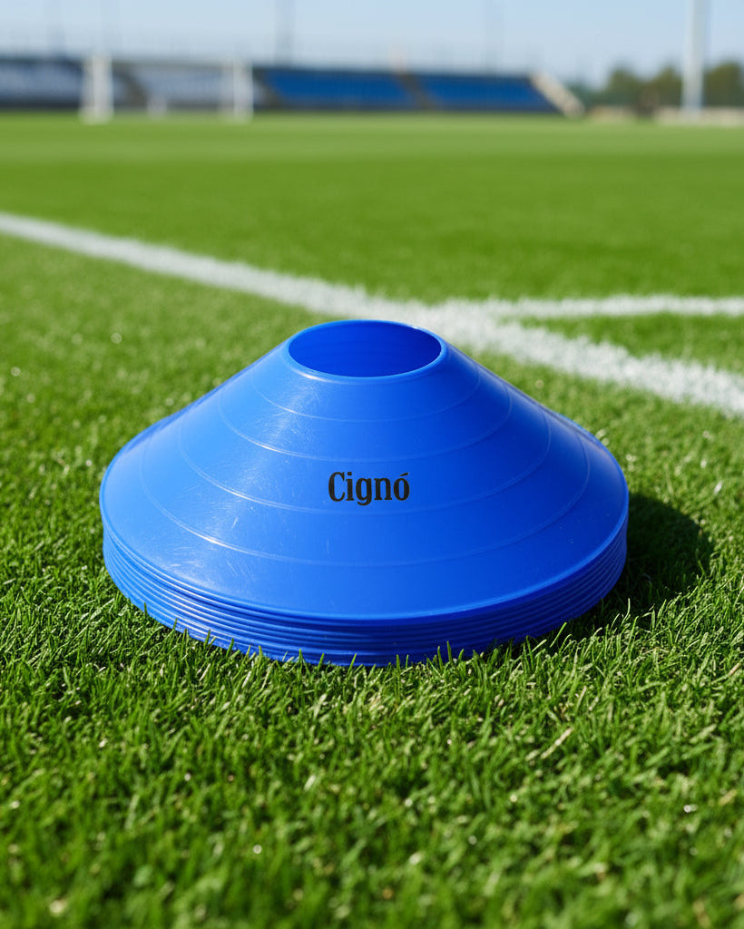 CIGNO MARKER CONES - 10 PACK - BLUE