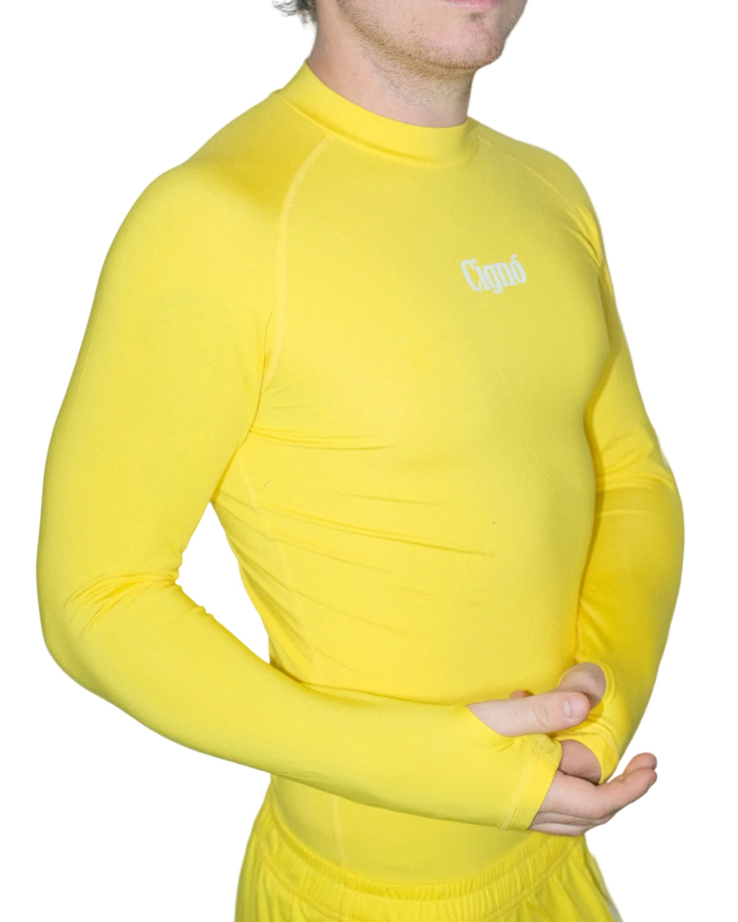 YELLOW BASELAYER LONG SLEEVE TOP