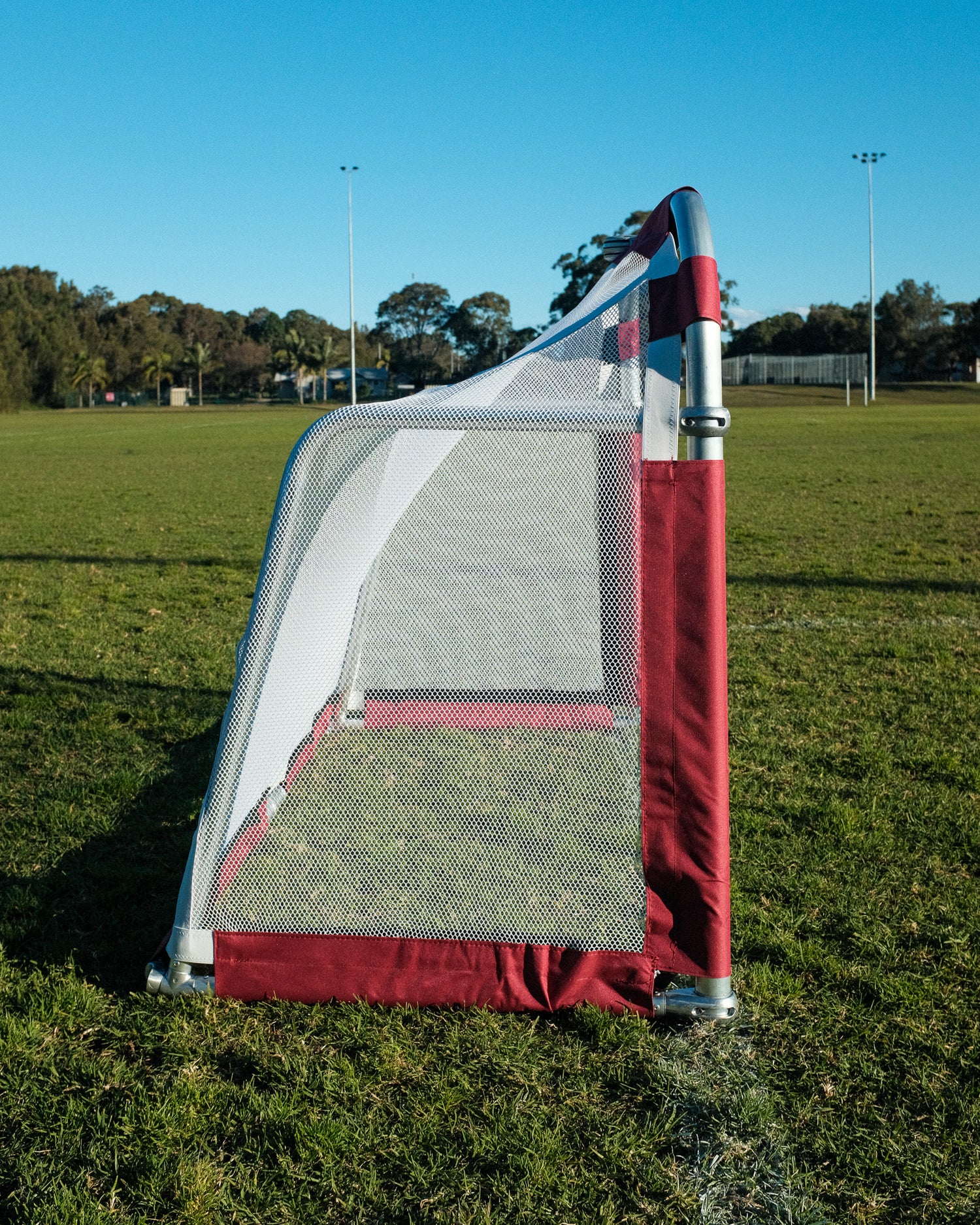 CIGNO ALUMINIUM GOAL 6FT X 4FT - MAROON