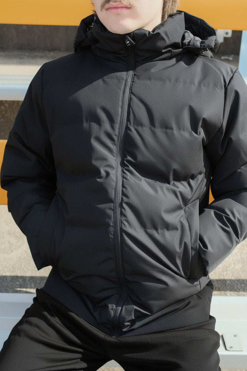 BLACK ELITE PUFFER JACKET
