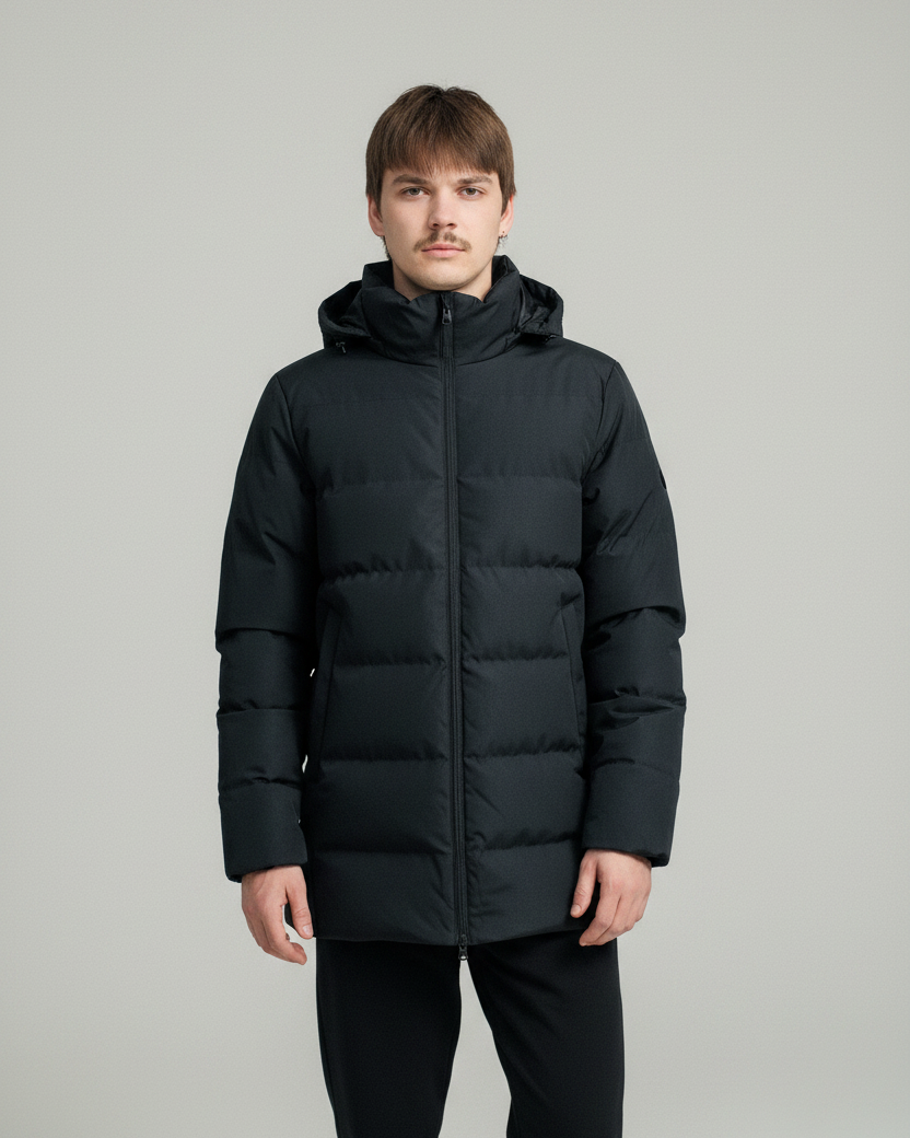 BLACK ELITE PUFFER JACKET