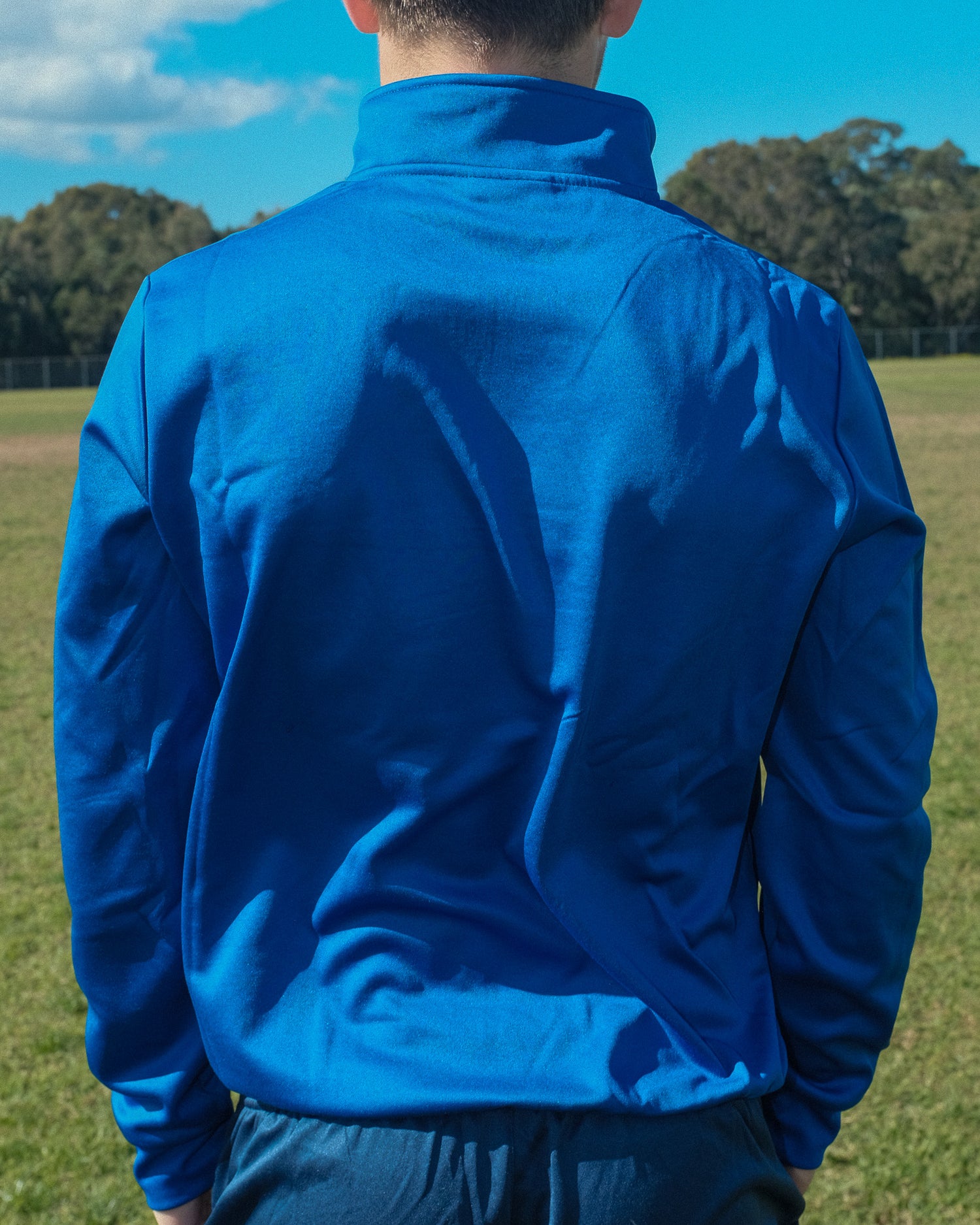 ROYAL BLUE PREMIER 1/4 ZIP JACKET