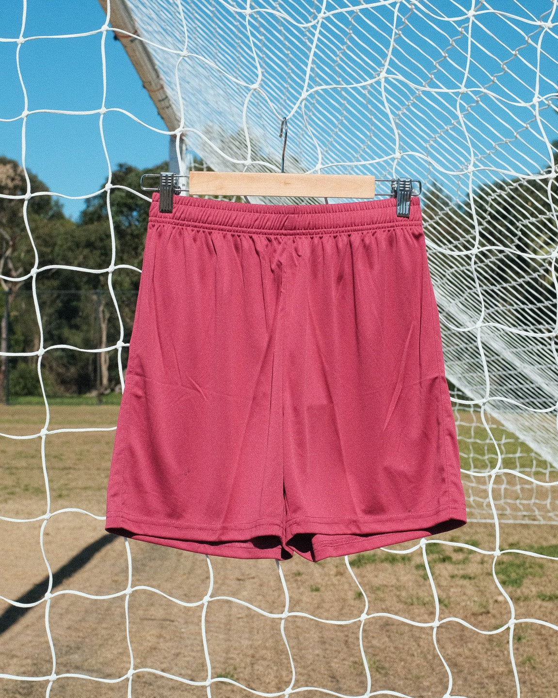 MAROON CLUB FOOTBALL SHORTS