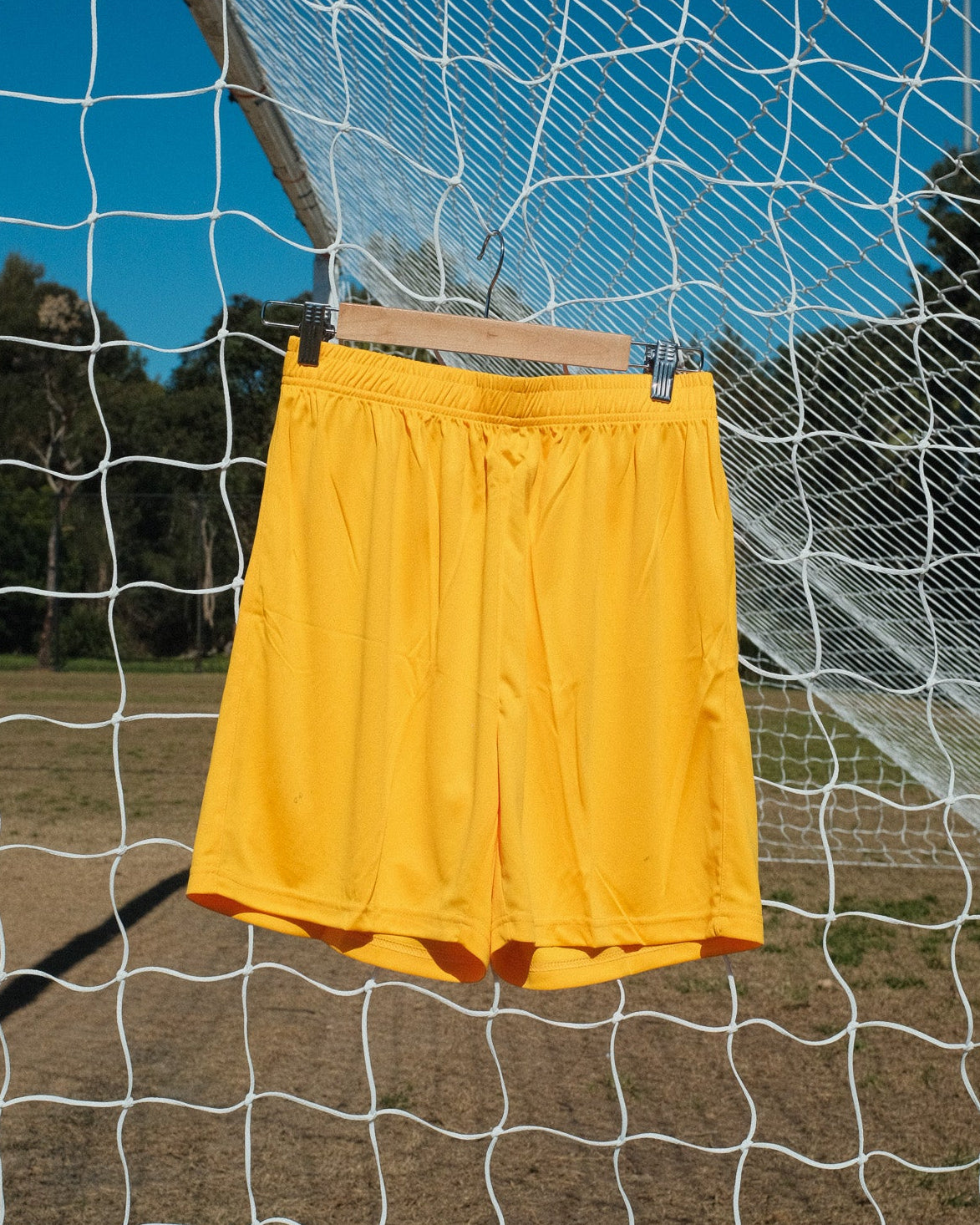 GOLD CLUB FOOTBALL  SHORTS
