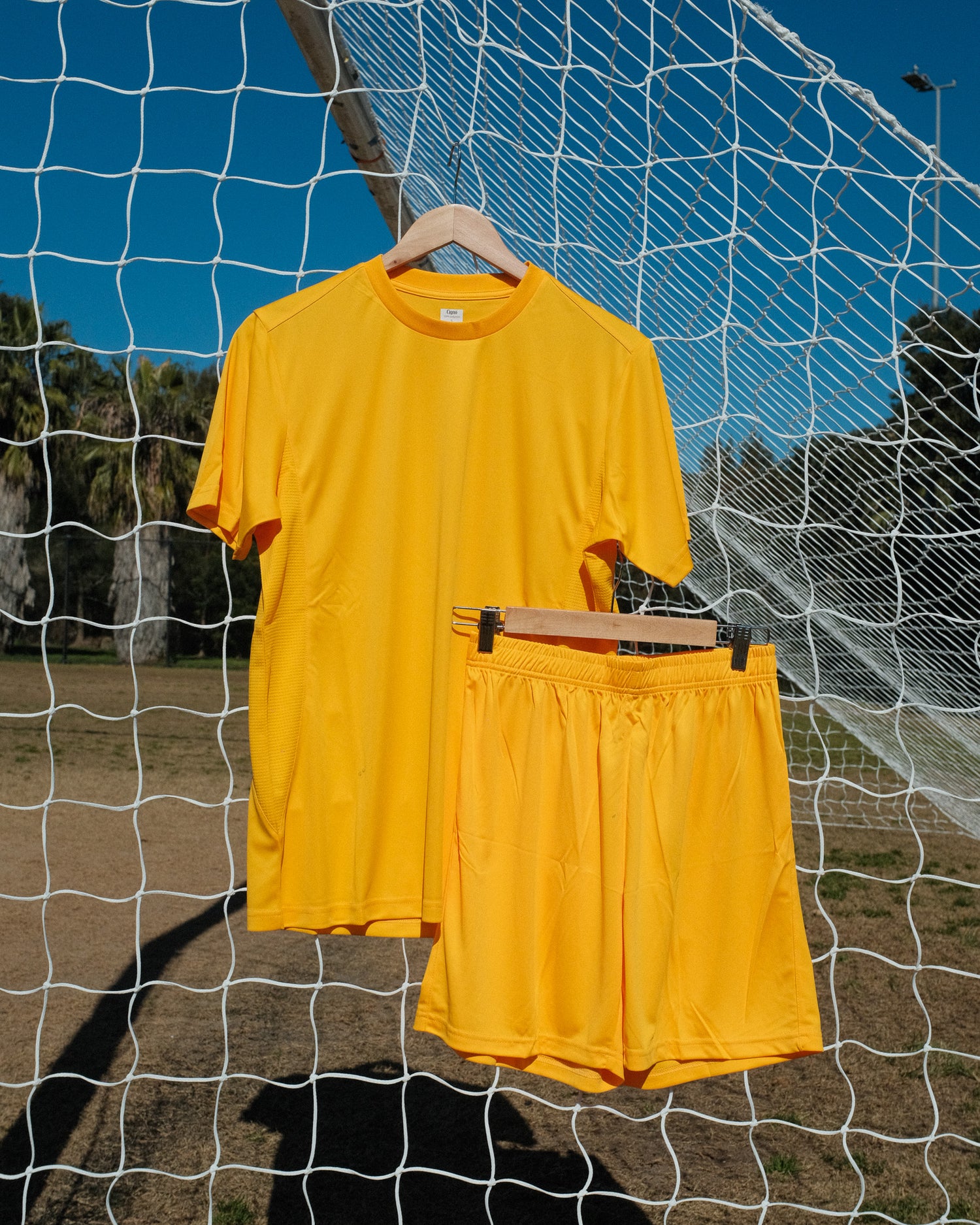 GOLD CLUB FOOTBALL  SHORTS