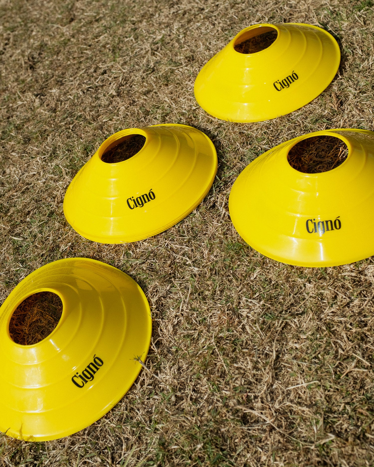 TRAINING CONES - 10 PACK - YELLOW