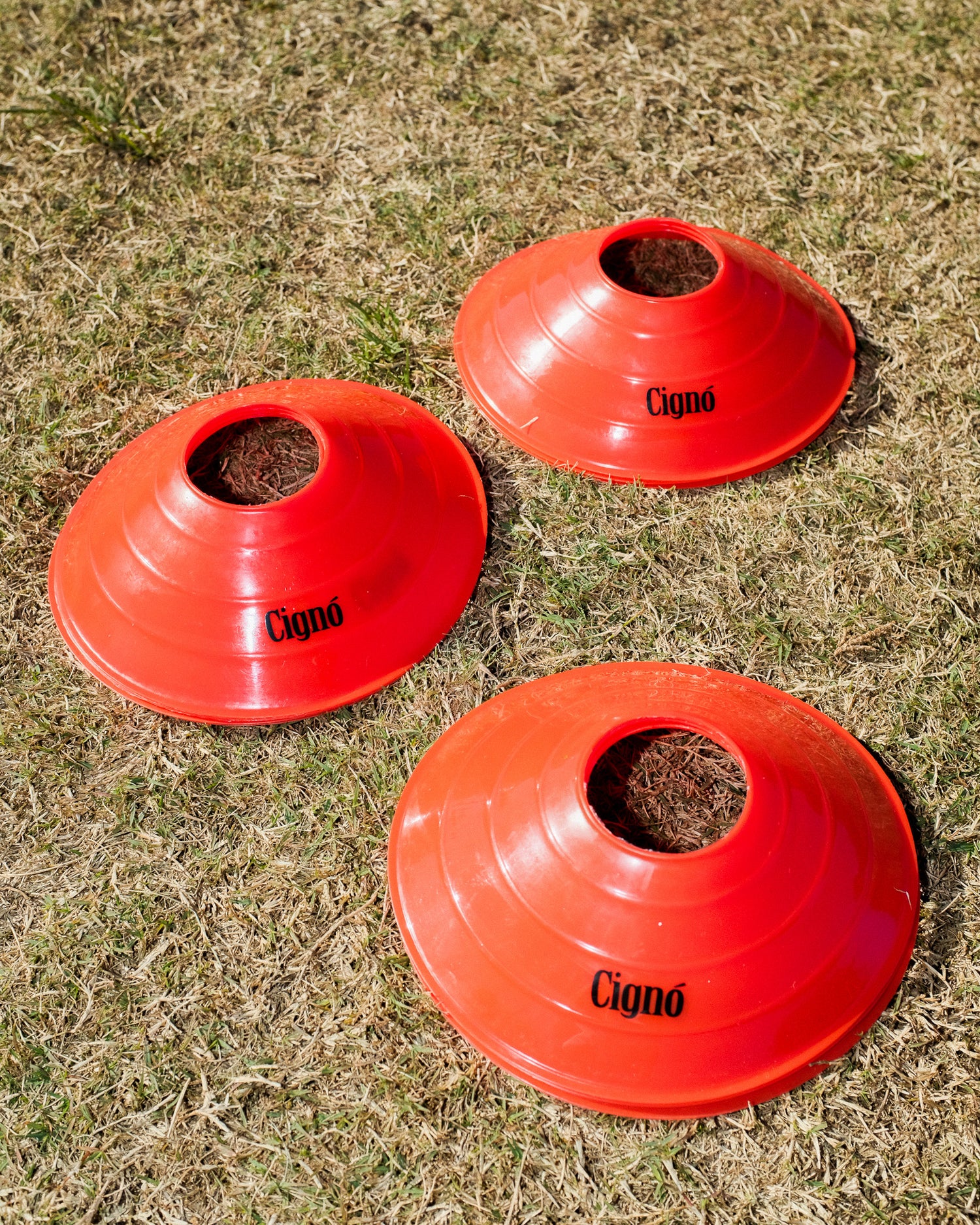 CIGNO MARKER CONES - 10 PACK - RED