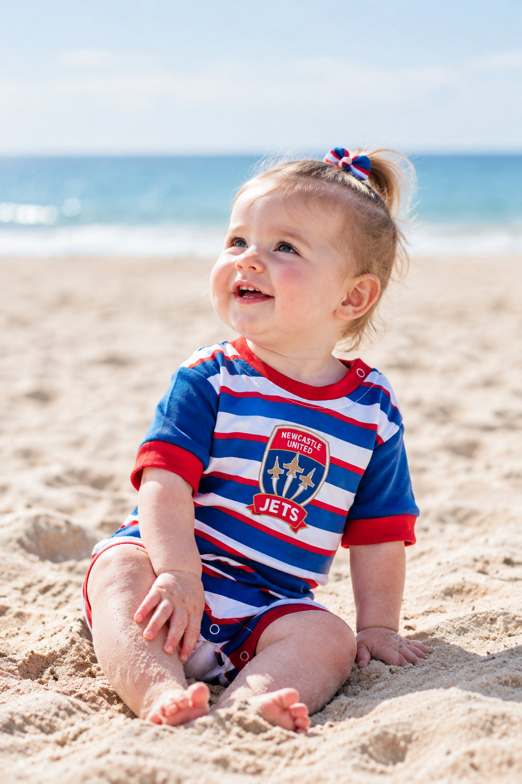 NEWCASTLE JETS TODDLER ONESIE