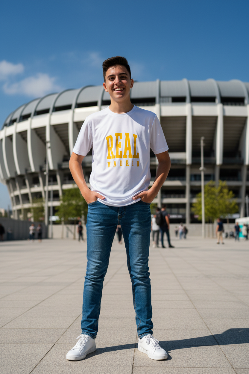 REAL MADRID SUPPORTER SHIRT