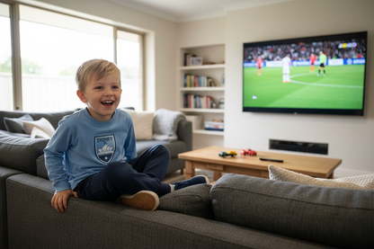 SYDNEY FC LONG SLEEVE T-SHIRT KIDS SKY BLUE