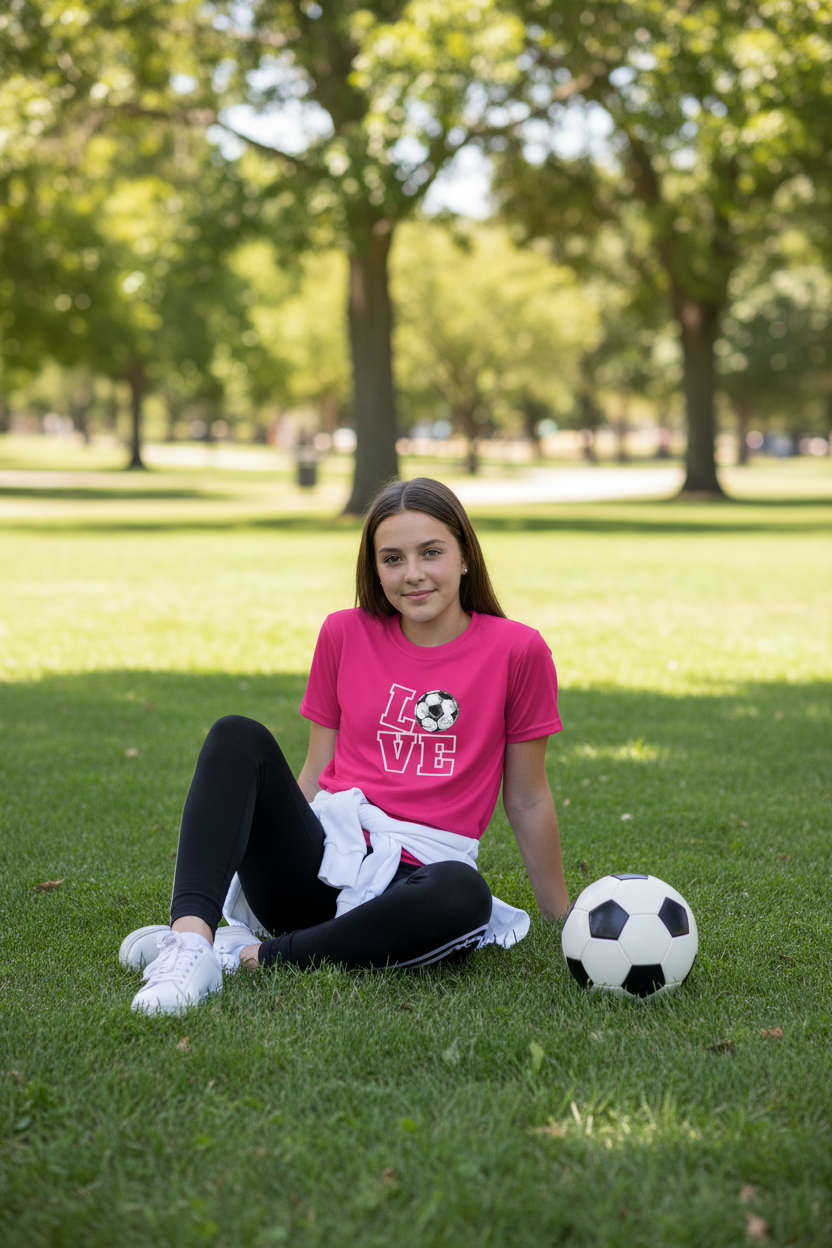 ‘LOVE SOCCER' SHIRT
