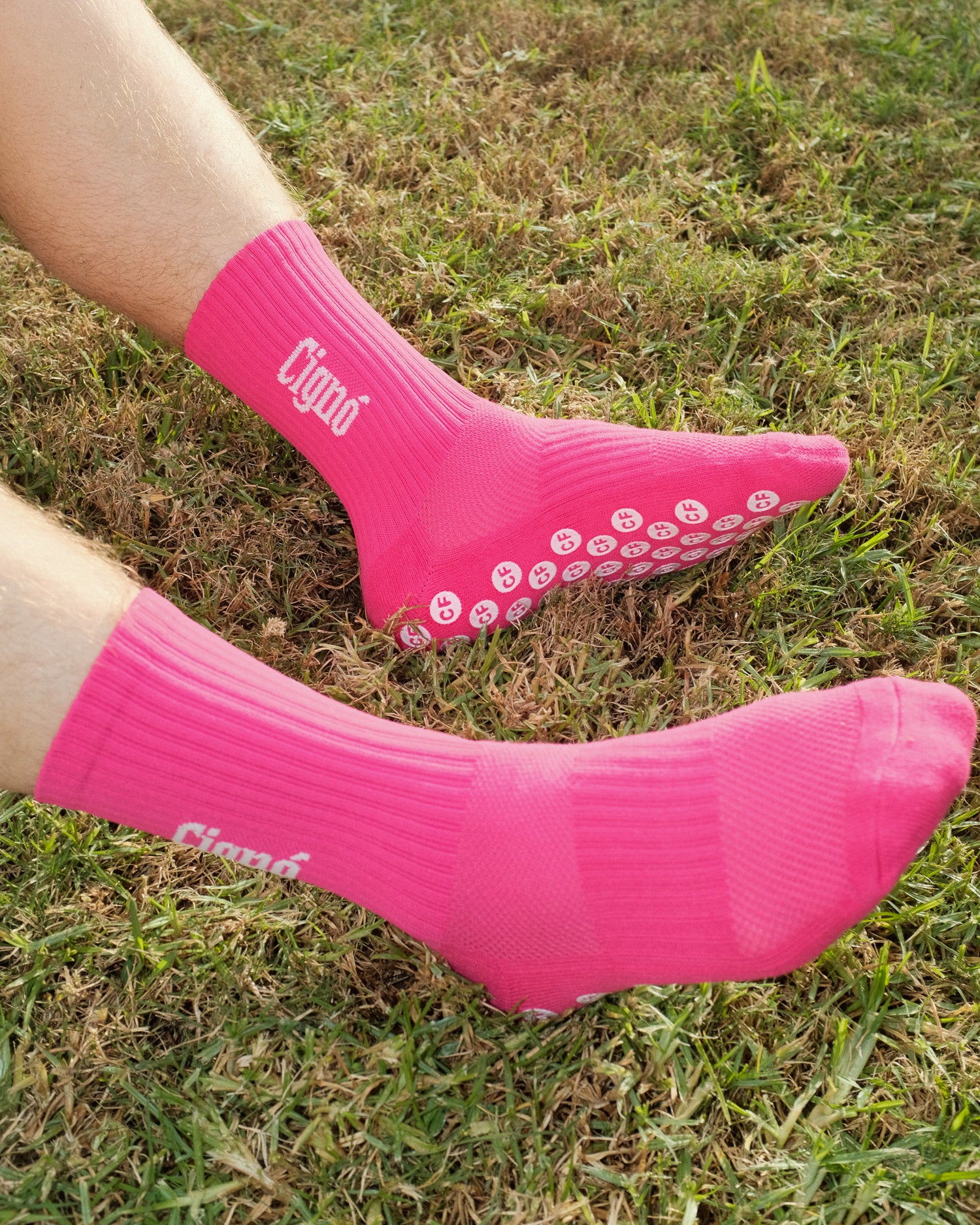 PINK GRIP SOCKS