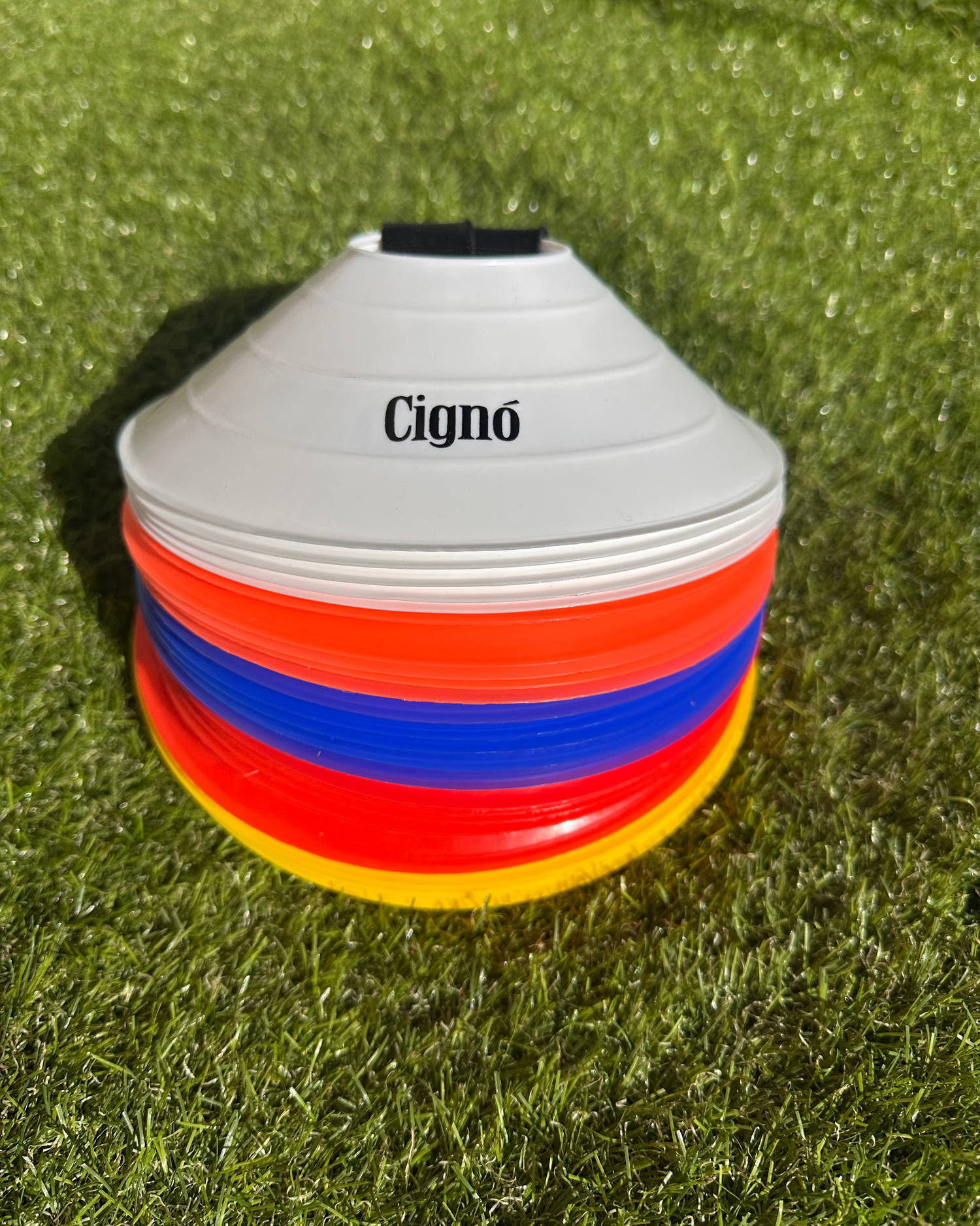 TRAINING CONES MIXED SET WITH CARRY STRAP - SET OF 25