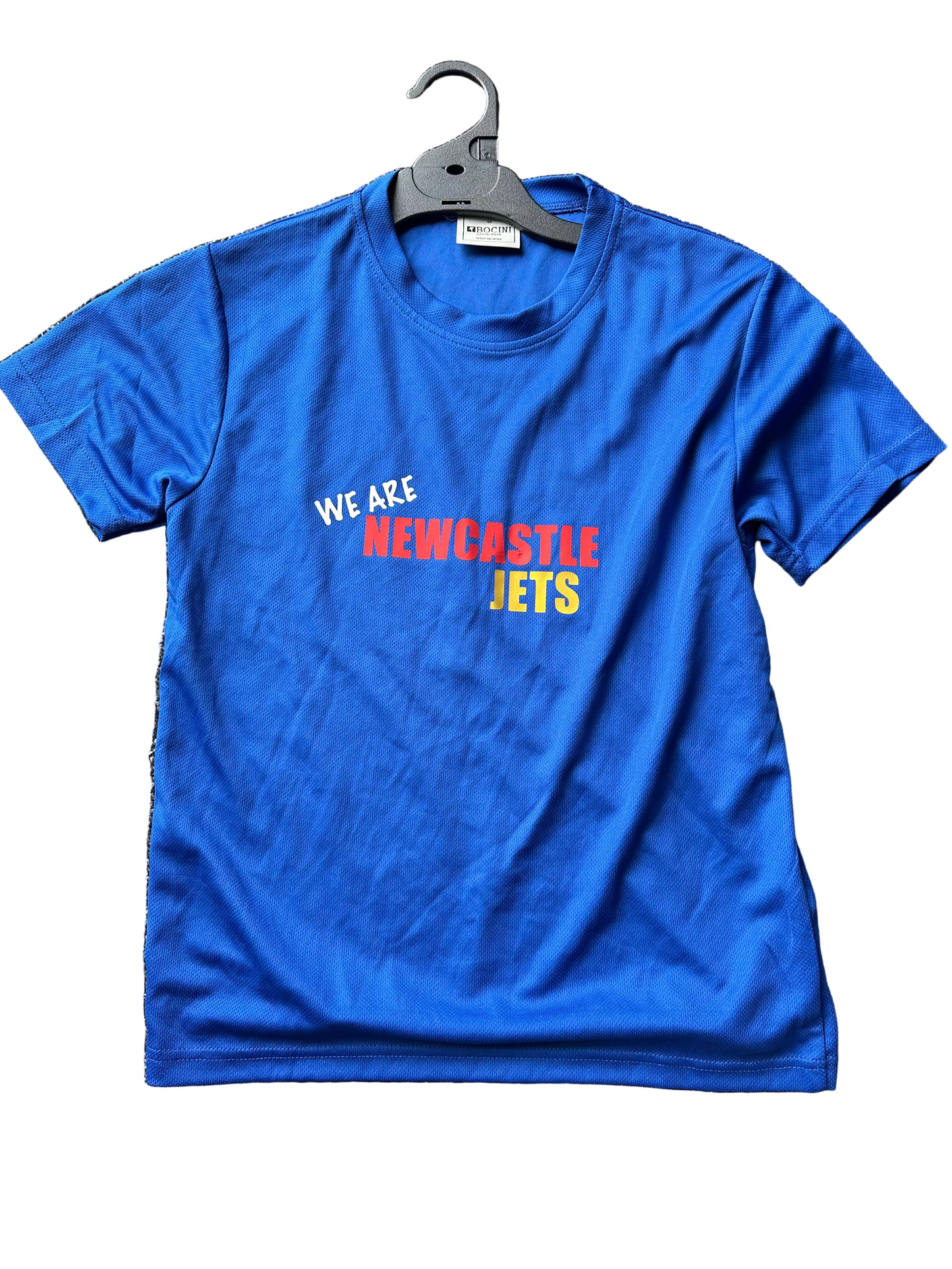 NEWCASTLE JETS MICROMESH SHIRT