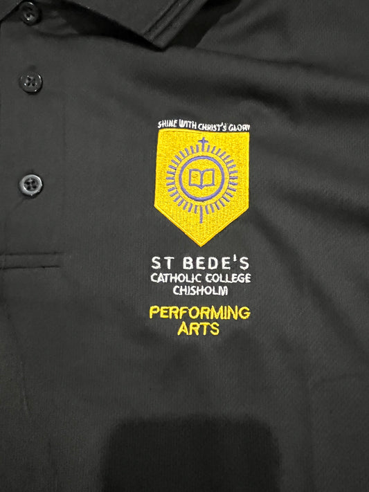 ST BEDES CATHOLIC COLLEGE PERFORMING ARTS POLO EMBROIDERY