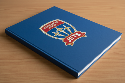 NEWCASLTE JETS CREST BOOK STICKERS (5 pack)