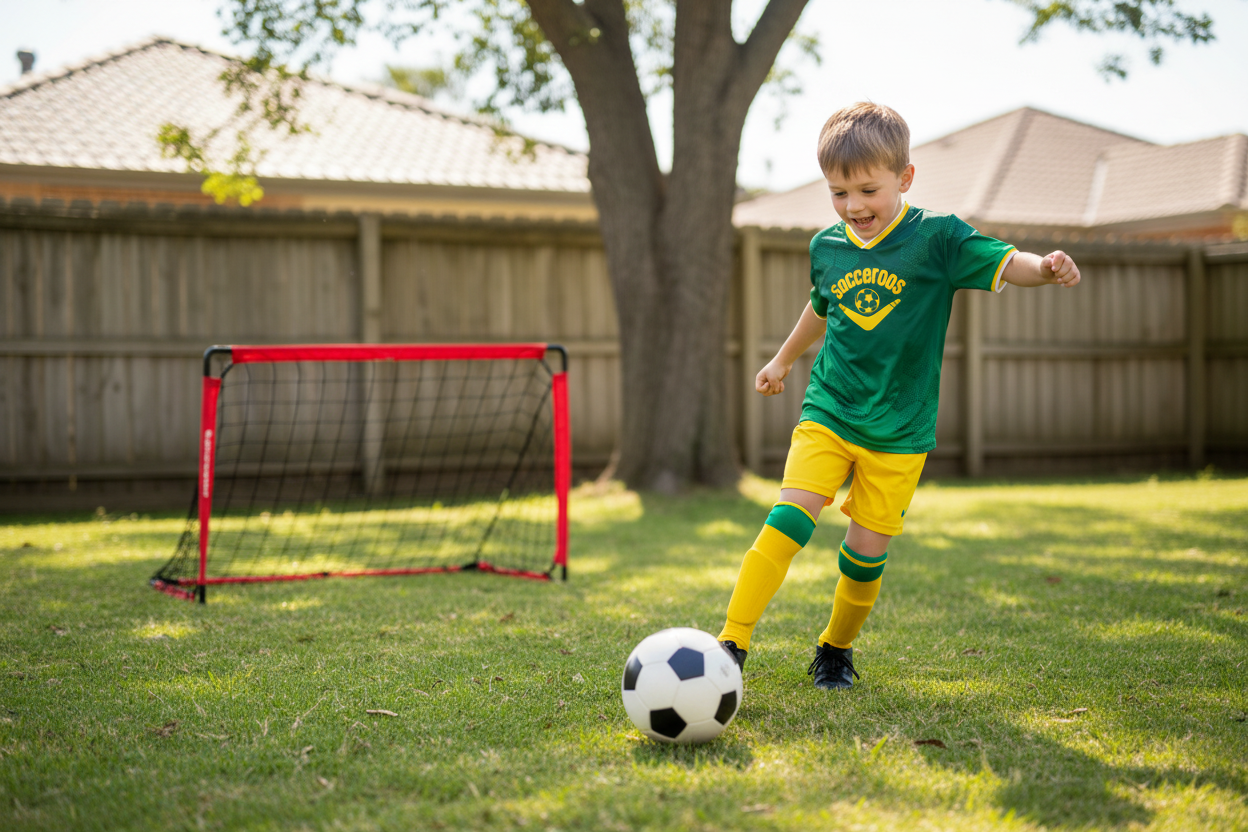 AUSTRALIA SOCCEROOS BOOMERANG SUPPORTER JERSEY