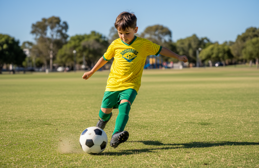 AUSTRALIA SOCCEROOS BOOMERANG SUPPORTER JERSEY