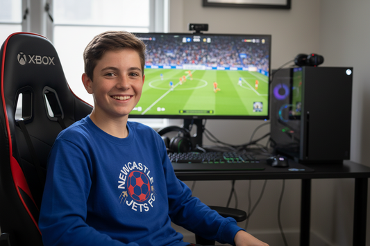 NEWCASTLE JETS LONG SLEEVE T-SHIRT